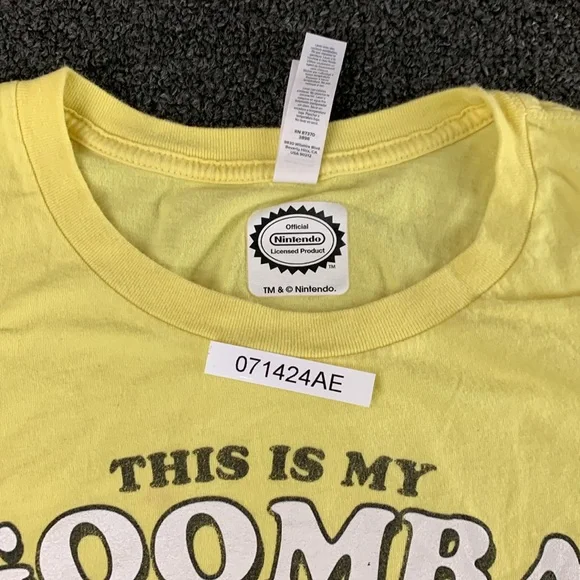 Nintendo This Is My Goomba Costume Size XL shirt - Picture 7 of 9
